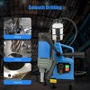 Magnetic Drill Press, 1550W 500 PRM Portable Mag Drill Press, 2922lbf Power, 10-Speed, Electric Heavy Duty Magnetic Drill with 2" Boring Diameter - 2 of 4