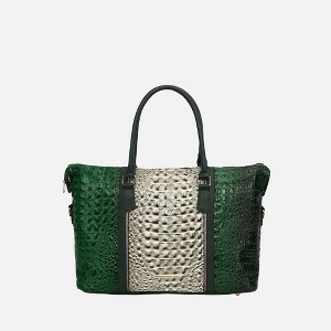 MKF Collection Raven Faux Crocodile-Embossed Women’s Duffle Bag by Mia K - 1 of 4