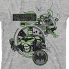 Batman Dynamic Team Up Youth Boy's Athletic Heather Gray T-Shirt - 2 of 3