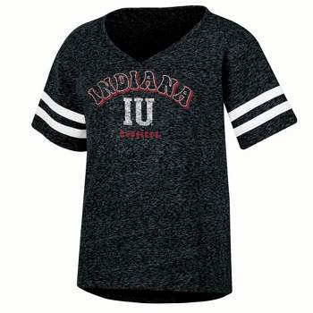 NCAA Indiana Hoosiers Girls' Tape T-Shirt