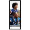 PosterPalooza | Panoramic Modernist Black Picture Frame - UV Acrylic, Foam Board Backing, Hanging Hardware - 2 of 4