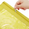 Unique Bargains Pencil Case for 3 Ring Binder Smooth Zipper Transparent Window for Folders - 3 of 4