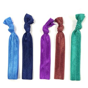 Wrapables Colorful Hair Ties Ponytail Holders (Set of 5) - 1 of 1