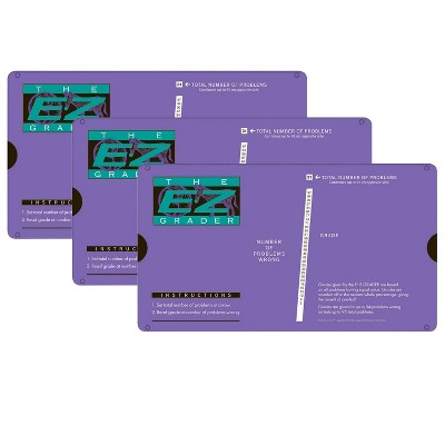 Original E-z Grader E-z Grader, Purple, Pack Of 3 : Target