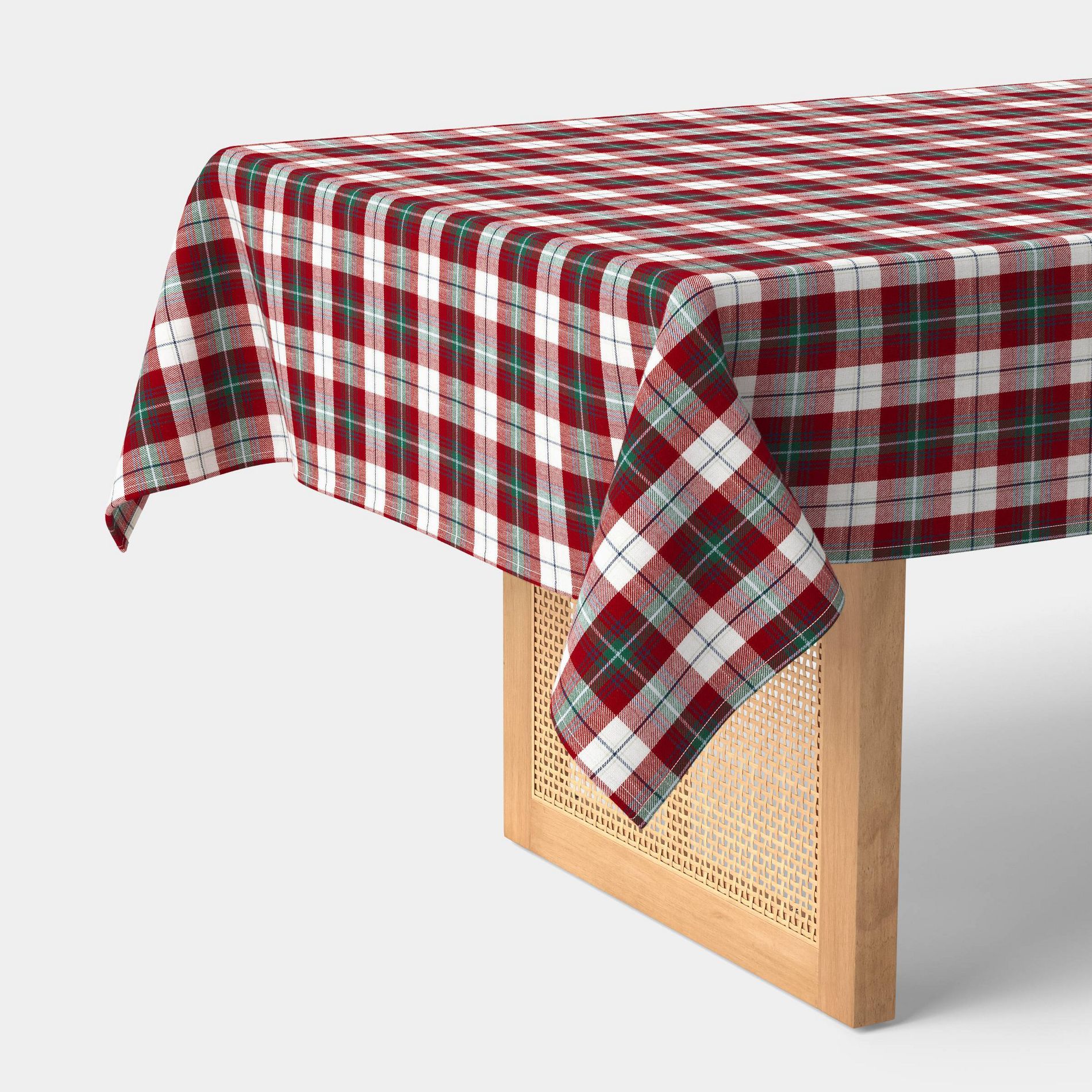 84"x60" Tablecloth Plaid - Threshold™
