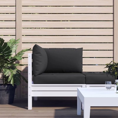 vidaXL Pallet Cushion Black