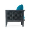 Sapphtopaz Patio Dining Chairs Modern Outdoor Chair with Waterproof Thick Cushion for Patio, Porch, Yard - 4 of 4