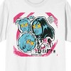 Scooby-Doo The Good Bad Girls Crew Neck Short Sleeve Women’s White T-shirt - image 2 of 3