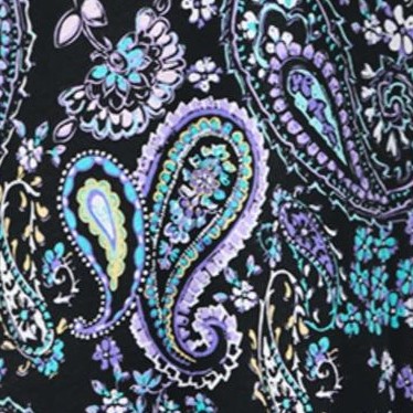 black paisley