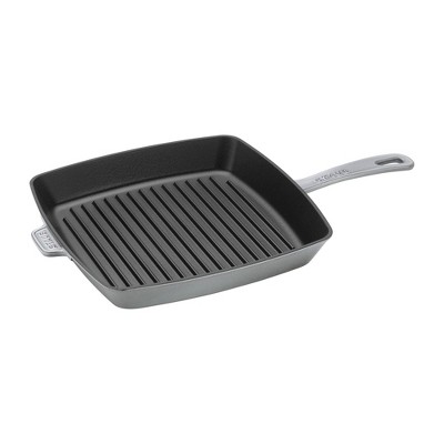 Staub Cast Iron Fry Pan 12-in Graphite Grey