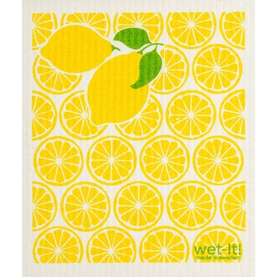 Wet It Dishcloth, Lemonade; Lem