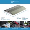 EZ-ACCESS Patented Aluminum Suitcase Top Lip Extension TLE with Slip Proof Surface, and 500 Pound Weight Capacity for Wheelchairs and Scooters Only - 3 of 4