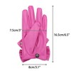 INSPIRE CHIC Women's Snap Closure Studded Bowtie Gloves - 2 of 4