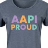 Women's - Instant Message - AAPI Proud Graphic T-shirt Dress - 2 of 4