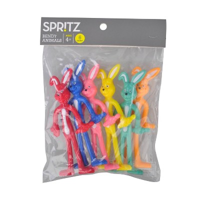 6ct Party Favor Bendy Animals - Spritz™ : Target