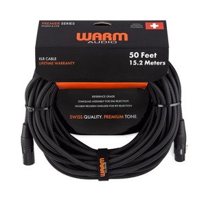 Warm Audio Premier Series XLR Female to XLR Male Microphone Cable - 50-foot - 1 of 1