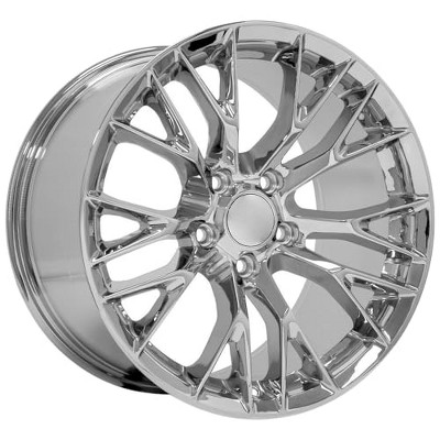 OE Wheels LLC CV22-17095-5475-54C Chrome Wheel Painted (17 x 9.5 inches /5 x 120 mm, 54 mm Offset)