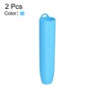 Unique Bargains Kitchen Lightweight Non-Slip Silicone Peeling Tube Skin Remover Garlic Peeler 2 Pcs - 3 of 4