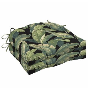 ARDEN Outdoor Wicker Chair Cushion, 2 pack 18 x 20 - 1 of 4