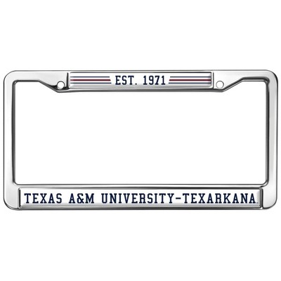 Southern Methodist University Full Size Standard License Plate Metal Frame
