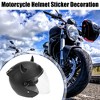 Unique Bargains Car Motorcycle Bull Horn Style Helmet Decoration Accessories Suction Cup 2 Pcs - 2 of 4