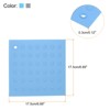 Unique Bargains Heat Resistant Silicone Trivets Pads for Kitchen 4 Pcs - 2 of 4