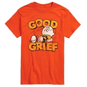 Men's - Peanuts - Good Grief Vintage Short Sleeve Graphic T-Shirt - 1 of 4