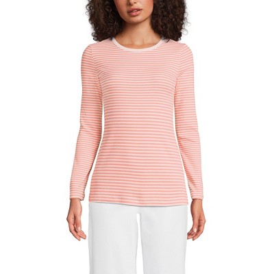 Lands' End Women's Cotton Rib T-shirt