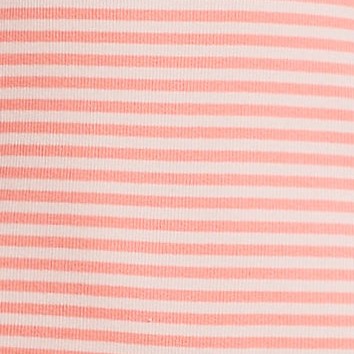 coral clay/blush tiny stripe