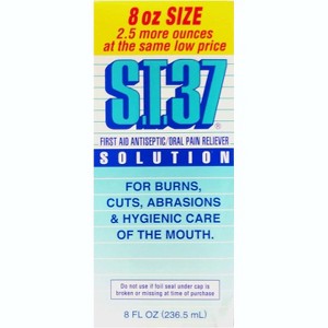 ST 37 Antiseptic Oral Pain Reliever Solution 8 Oz - 1 of 4