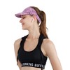 Anna-Kaci Stretchy UV Protection Sports Visor Hat Lightweight Rainbow Stripe Design for Hiking Beach Running Outdoor Travel - 2 of 4
