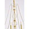 Elegant Lighting Verona 6 - Light Chandelier in  Gold - 3 of 3