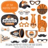 Big Dot of Happiness Basketball - Let the Madness Begin - College Basketball Party Photo Booth Props Kit - 20 Count - 2 of 4