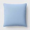 Pinstripe Plaid Toss Pillow Light Blue - Room Essentials™ - 3 of 4