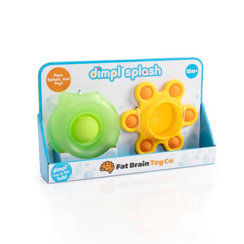 Fat Brain Toys Dimpl Splash Bath Toys - 2pk, 2 of 6