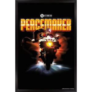 Trends International DC Studios Peacemaker: Season 2 (2025) - Motorcycle Framed Wall Poster Prints - 1 of 4