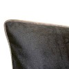12"x18" Poly-Filled Beaded 'Love' Luxe Velvet Lumbar Throw Pillow - Edie@Home - 3 of 4