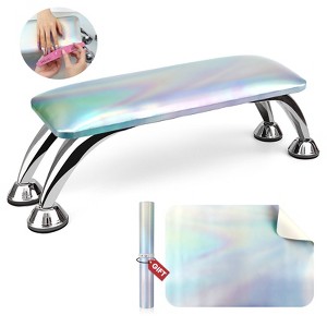 SAVILAND Pro Salon XL Armrest System - Microfiber Leather Hand Rest w/Non-Slip Support Cushion. - 1 of 4