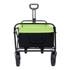 Grungis Folding Wagon Cart with  360lbs Weight Capacity,Heavy Duty Shopping Cart with Wheels,Utility Cart for Camping,Shopping - 4 of 4