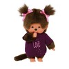 Sekiguchi Monchhichi Girl Tee "LOVE" Dress Plush Doll - Purple - 2 of 2