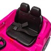 TopComfy Baby Walkers Kids Ride On Car Kids Toy Kids Gift With Parents Dual Drive Suspension Hanging Start for Kids, Pink, 39.37"*20.47"*11.02" - 4 of 4