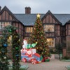 Gymax 6-foot Christmas Inflatable Featuring Santa on Car with Santa Claus Snowman and Christmas Tree Decorations - 4 of 4