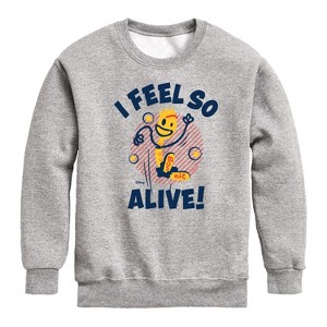 Boys' - Disney - I Feel So Alive Graphic Long Sleeve Fleece Sweatshirt - 1 of 4