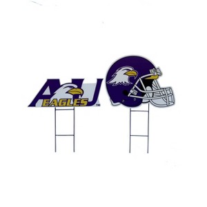 NCAA Ashland Eagles 2pk Logo and Helmet Garden Stake Set - 1 of 1