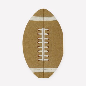 Meri Meri American Football Napkins (Pack of 16) - 1 of 2