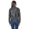 Women's Faux Leather Bomber - S.E.B. By Sebby - 2 of 4