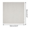 INSPIRE CHIC Women Polka Dots Cotton Linen Retro Solid Color Plain Square Neck Scarves 1Pc - 3 of 4