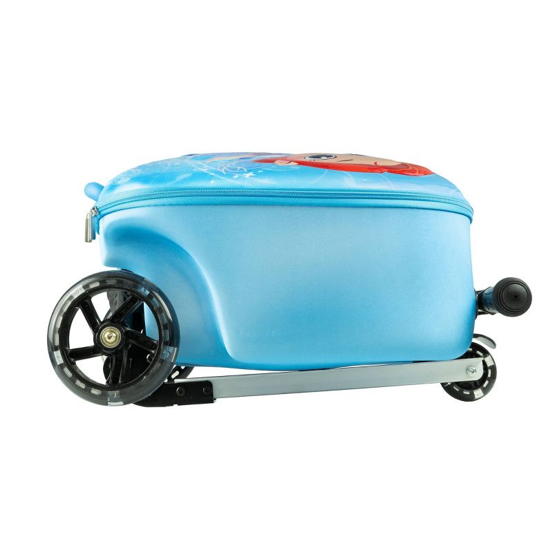 Kiddietotes Kids' Hardside Carry On Suitcase Scooter, 5 of 10