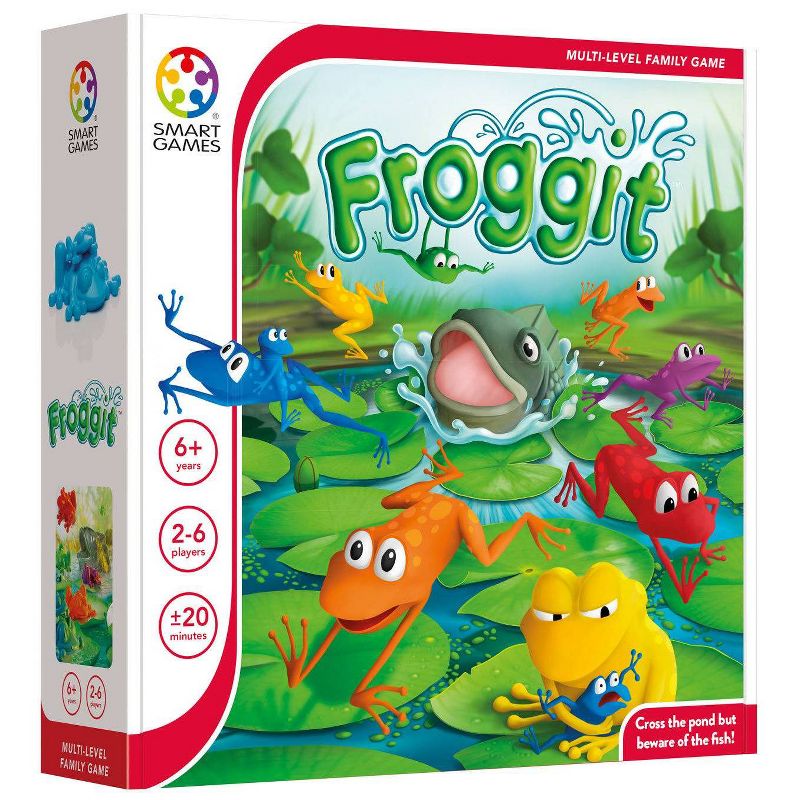 SmartGames Froggit Multi Level Family Game, 1 of 9