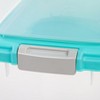IRIS USA 30lbs+11lbs Airtight Pet Food Storage Container Combo with Scoop and Casters, up to 41lbs - 2 of 4